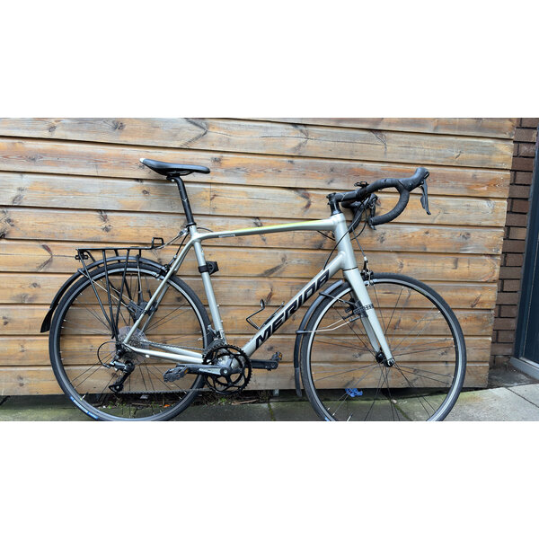 Second Hand Merida Scultura 100 Claris Rim Brake Road Bike Silver XLarge 58cm (> 184 cm), Private Sale
