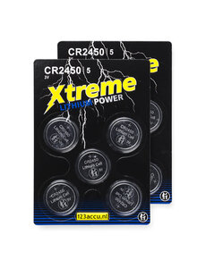  CR2450 Lithium button cell batteries (1-pcs)