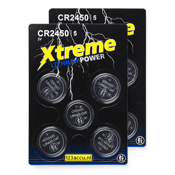 CR2450 Lithium button cell batteries (1-pcs)