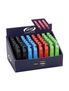  BBB BTL-81D - EasyLift Tyre Levers 48×3 (Blk, Blu, Rd & Grn)
