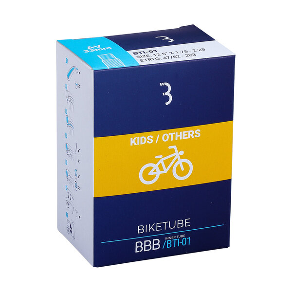 BBB BTI-18 - Innertube 18 x 1.75-2.125 (40mm Dunlop) TF>