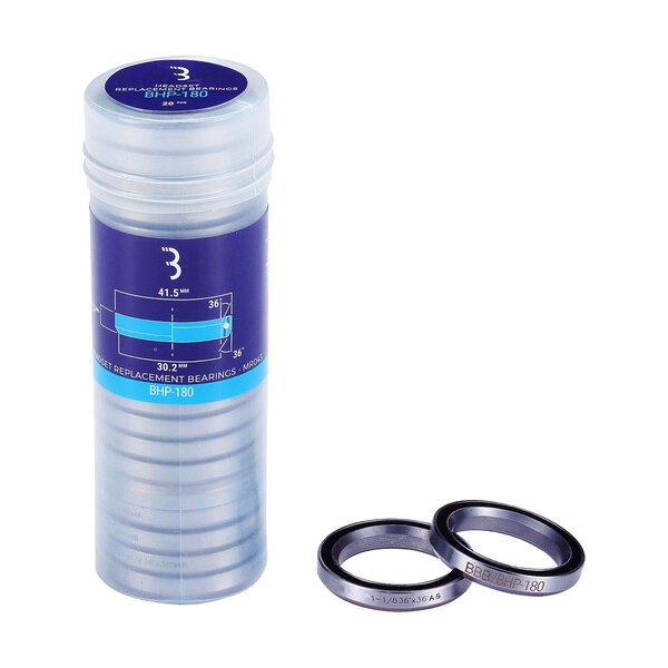 BBB BHP-180 - Headset Bearing (×20, 1.1/8, 41.5×6.5mm, 36°×36°)