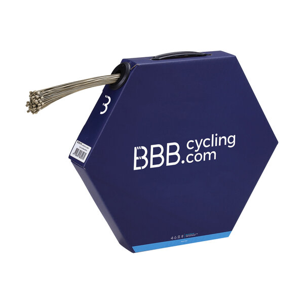 BBB BCB-36 - SpeedWite Polished Gold Gear Cable 1.1x2350mm x50