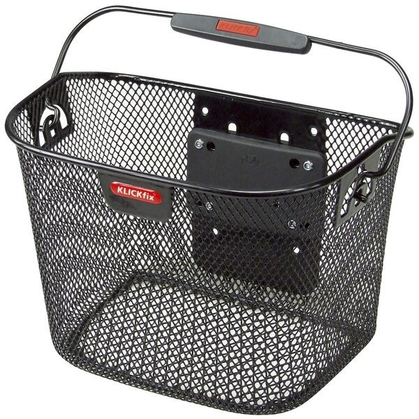 Rixen-Kaul Mini Handlebar Basket BLACK 10L