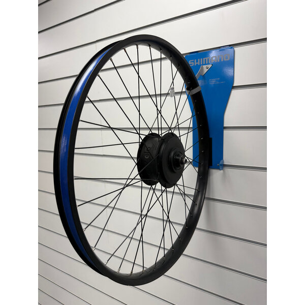 Enviolo Rear Wheel 26 Enviolo Hub, Cube Heavy Duty wide rim (MTB Cargo), Black (Screw-On, Nuts missing)