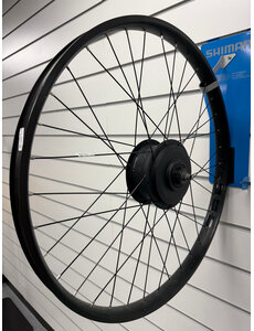 Enviolo Rear Wheel 26 Enviolo Hub, Cube Heavy Duty 148 wide rim (MTB Cargo), Black (Cassette, Slide-On)