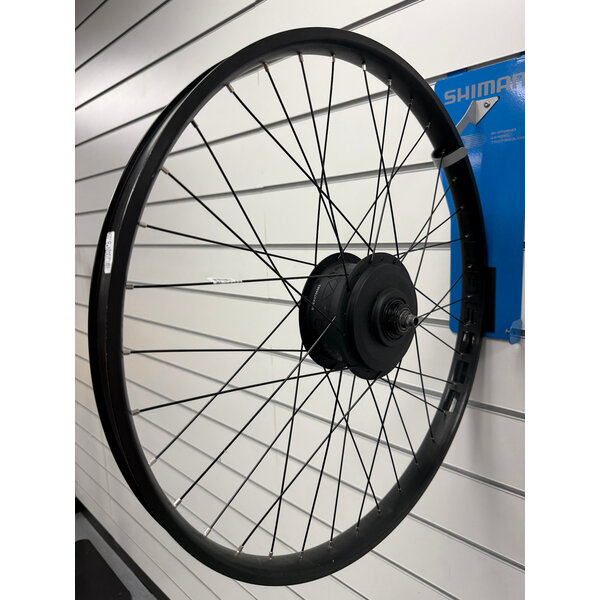 Enviolo Rear Wheel 26 Enviolo Hub, Cube Heavy Duty 148 wide rim (MTB Cargo), Black (Cassette, Slide-On)