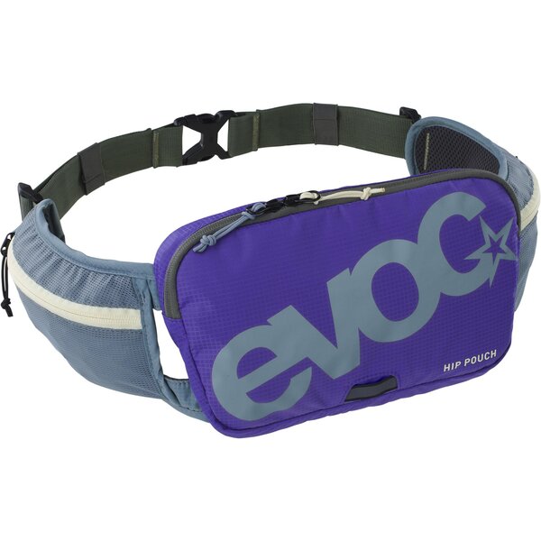 EVOC Hip Pouch MY26: STEEL/VIOLET/DARK OLIVE ONE SIZE
