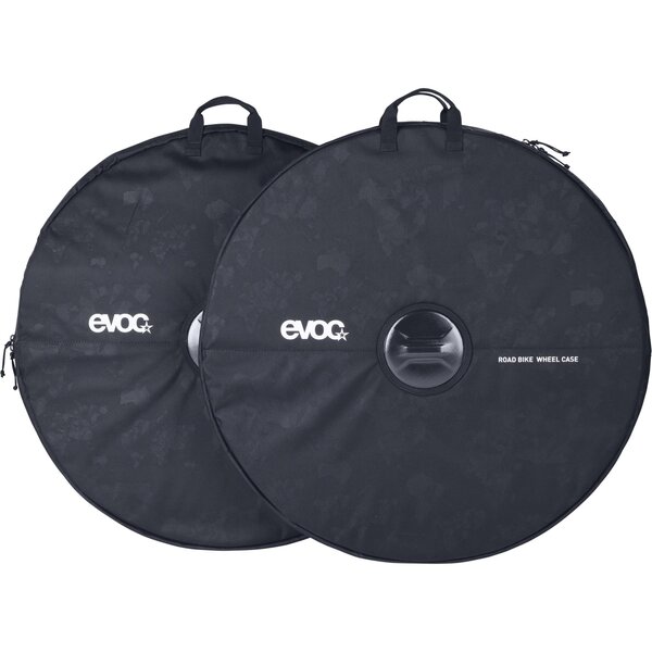 EVOC Road Bike Wheel Case Set MY26: BLACK SET (2PCS)