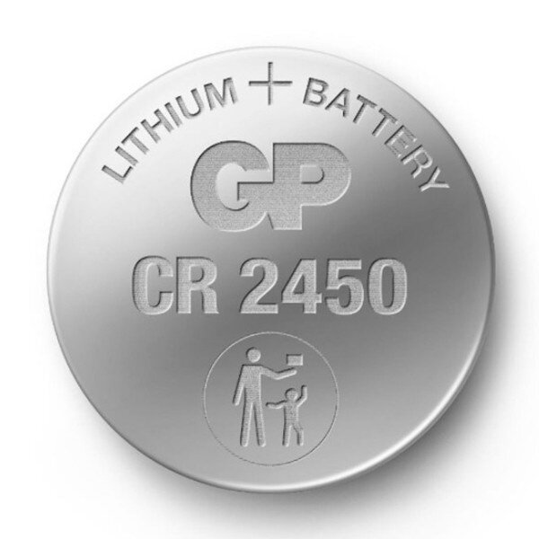 CR2450 Lithium button cell battery (1-pcs)