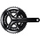 Shimano Non-Series Road FC-RS510 Double Chainset, For 135/142 mm Axle, Black