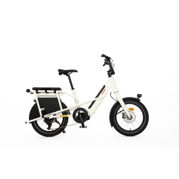 Yuba Yuba mini Boda Boda Electric Cargo Bike White