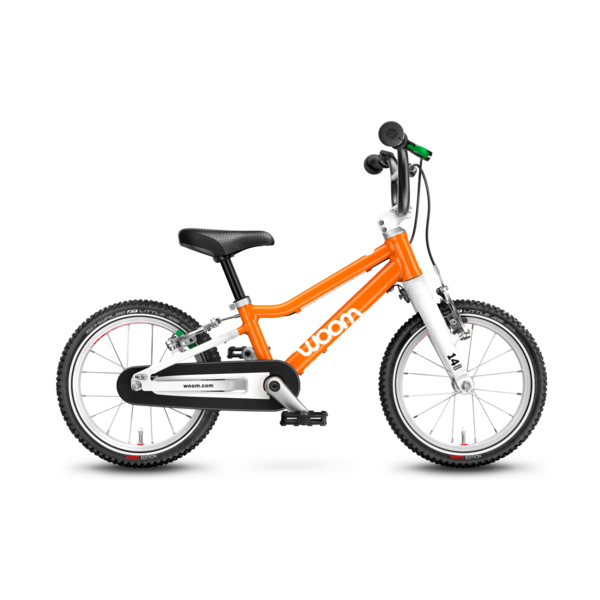 Woom Woom 2 | 14-inch Kids Bike | Age 3 - 4.5 years | Height 95 - 110 cm (3.1 - 3.6")