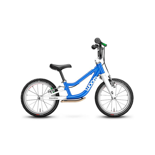 Woom Woom Original 1 Plus | 14-inch Balance Bike | Age 3 - 4.5 years | Height 95 - 110 cm (3.1 - 3.6") Sky Blue
