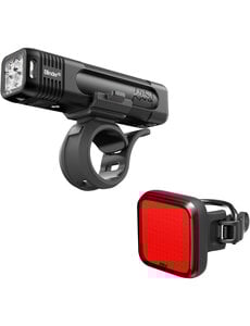  Knog Blinder Pro 1000 Front Light + Blinder Square Rear Light