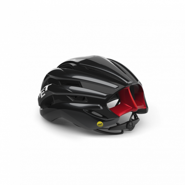 MET Helmet Met Trenta Mips  Colour - Black/Red (Large)