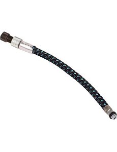 Zefal Schrader Valve Hand Pump Connection Flexible Hose + Presta Valve Adapter