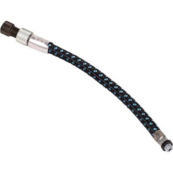 Zefal Schrader Valve Hand Pump Connection Flexible Hose + Presta Valve Adapter