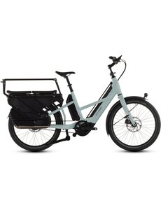 Cube Cube Longtail Hybrid Electric Cargo Bike Comfort Family 800 Haze/Reflex Unisize
