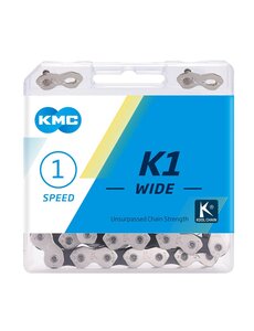 KMC KMC K1 Wide Silver/Black 110L