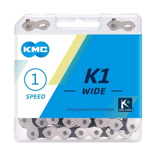 KMC KMC K1 Wide Silver/Black 110L