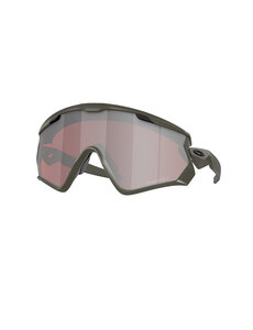 Oakley Oakley, Wind Jacket 2.0 Matte Olive/Prizm Snow Black Iridium 45 Xlarge