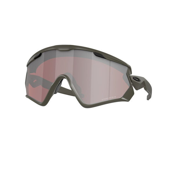 Oakley Oakley, Wind Jacket 2.0 Matte Olive/Prizm Snow Black Iridium 45 Xlarge