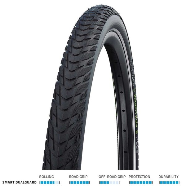 Schwalbe Tyre 700 x 2.15 Marathon E-Plus Smart DualGuard T-S