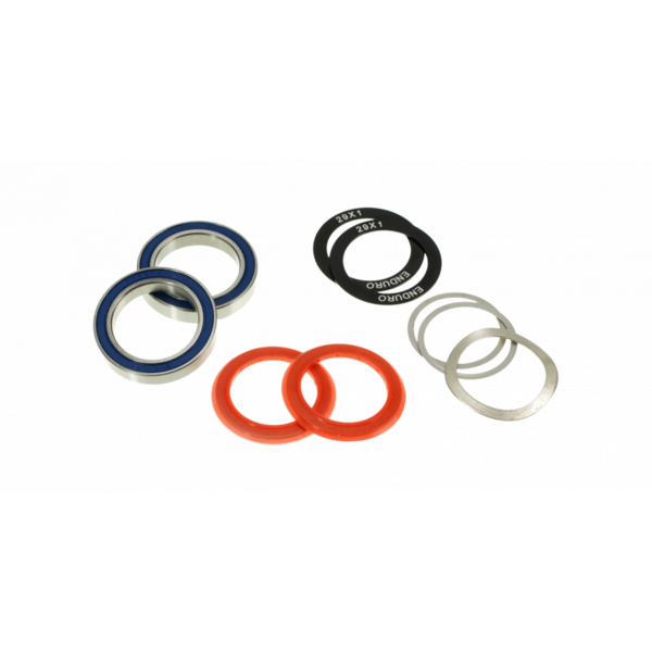 Enduro Bearings BB90/95 - Bearing Kit - ABEC3 OS Silver / ABEC 3 / 24mm / BB90/95 / OVER SIZE