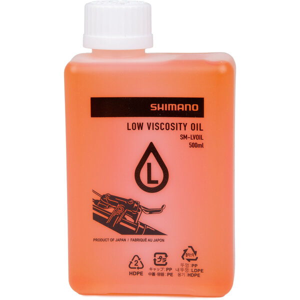 Shimano Shimano Spares Mineral Oil Shimano Low Viscosity 500 ml, Yellow