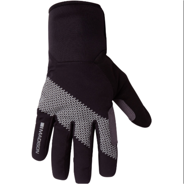 Madison Madison Stellar Reflective Waterproof Thermal Gloves Black Small