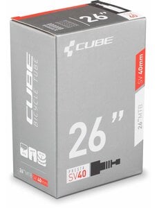 Cube Cube Inner Tube 26" MTB Bike Presta Valve SV 40mm 26 x 1.50-2.35, (40/60-559)