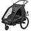 Cube Cube Kids Trailer Double  (For one or two kids) Black/Blue