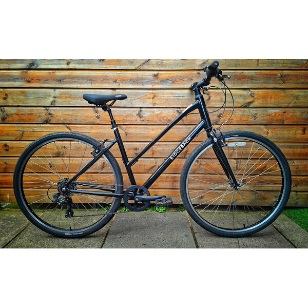 Second Hand Ridgeback Comet Hybrid Bike, Black, Large, Available in Stock