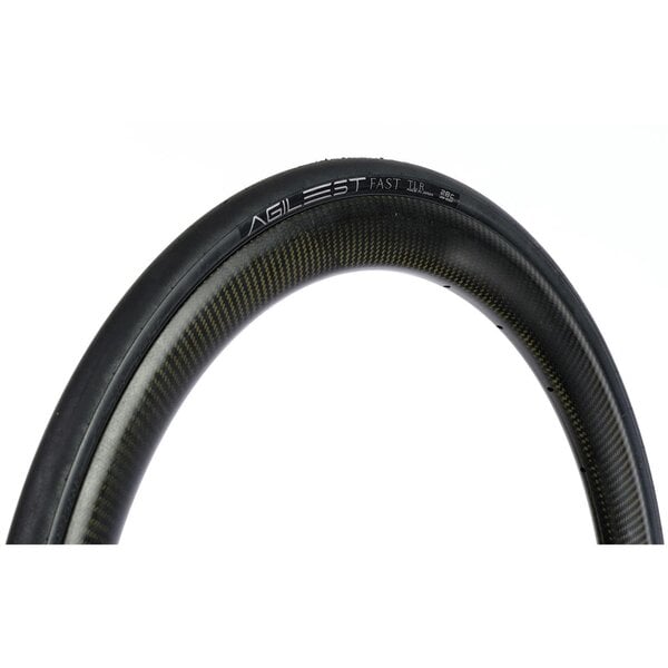 Panaracer Panaracer Agilest Fast TLR Folding Road Tyre, Black/Black
