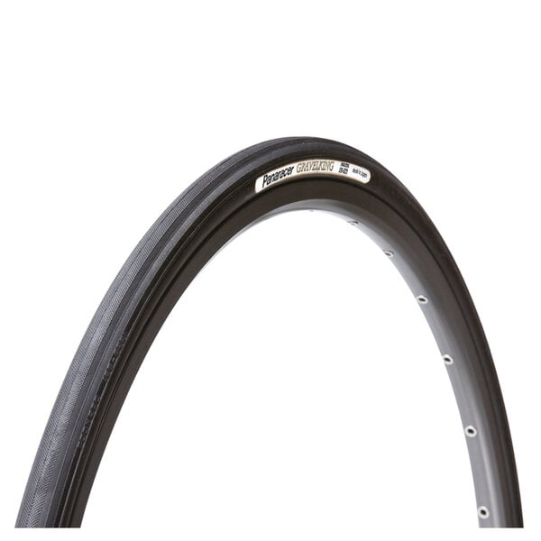 Panaracer Panaracer GravelKing Slick Folding Allroad Tyre 2023: BLACK/BLACK 700X23C