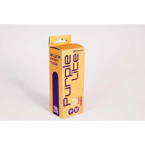 Panaracer Panaracer Purple Lite TPU Inner Tube Road 23-32c Valve, Purple