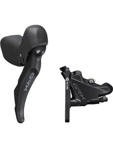 Shimano Shimano GRX ST-RX600 GRX STI bled with BR-RX410 flat mount calliper
