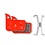 Acid Acid Disc Brake Pad Sram Red22/Force22 Sintered