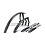 BBB BFD-65S - DiscGuard Fender Set 28" Black