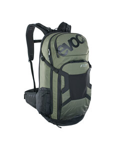  EVOC FR Tour E-Ride Protector Backpack: DARK OLIVE/BLACK M/L