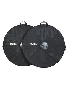  EVOC Road Bike Wheel Case - One Pair: BLACK