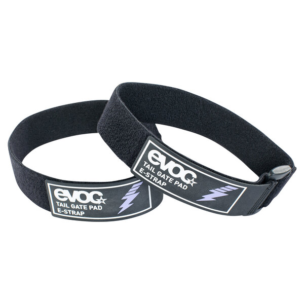 EVOC Tailgate Pad Strap (2Pcs): BLACK ONE SIZE
