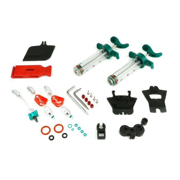 SRAM Pro Mineral Oil Bleed Kit (Includes 2 Premium Syringes,M4 Fittings, Bleed Blocks, Torx Tool, Crowfoot) - DB8/Maven