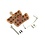 SRAM Disc Brake Pads - Medium Sintered/Steel (Heavy Duty) - Trail/Guide/G2/Level 4 Piston: