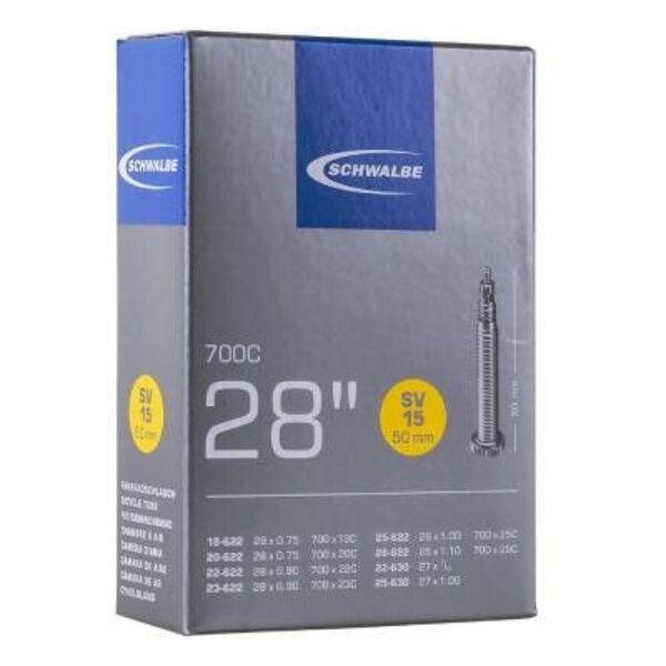 Schwalbe TUBE700X18/28 PRESTA VALVE SCHWALBE 80MM