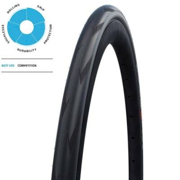 Schwalbe Schwalbe Pro One TLE (Tubeless) Addix Black 700x28c