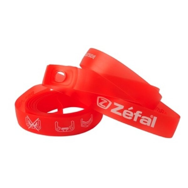 Zefal Zefal Soft Pvc 26" 18mm Rim Tape Red (Pr)