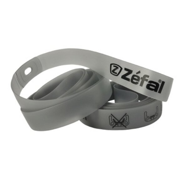 Zefal Zefal Soft Pvc 700c 18mm Rim Tape Grey (Pr)