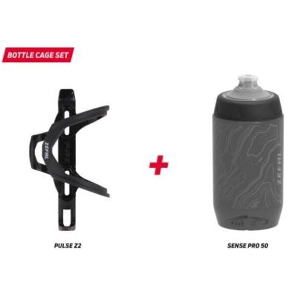 Zefal Zefal Pulze Z2 W/Sense Pro 50 Blk Bottle